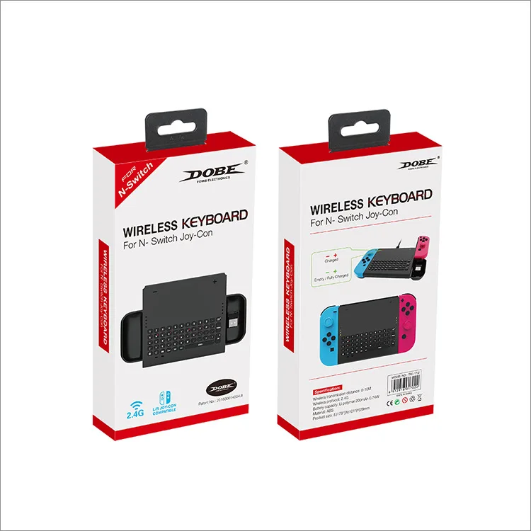 2 4G беспроводной геймпад клавиатура для сообщений Nintendo Switch контроллер NS USB