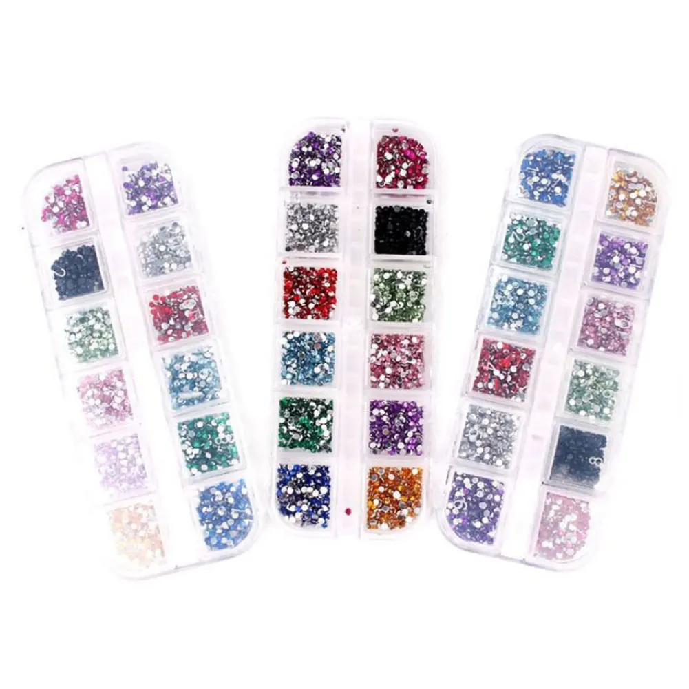 3000PCS Nail Art Rhinestones Kit Nail Tips Slices 12 Colours Nail Studs Glitter Nail Gem For Nail Art Decorations Tools
3000PCS Nail Art Rhinestones Kit Nail Tips Slices 12 Colours Nail Studs Glitter Nail Gem For Nail Art Decorations Tools