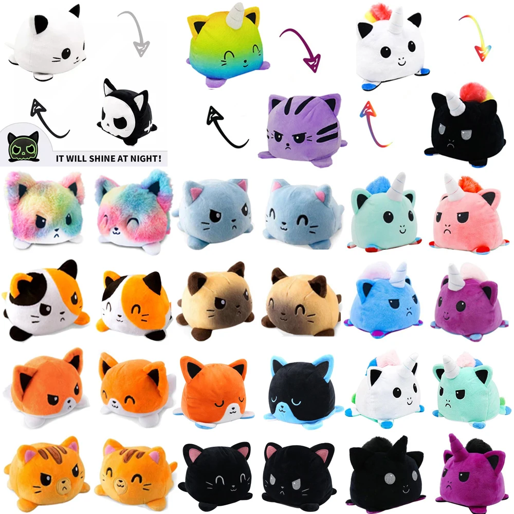 Funny Peluche Double-Sided Flip Cat Gato Kids Plushie Plush Animals Unicorn Doll Cute Toys Peluches For Pulpos Plush Doll Toy
Funny Peluche Double-Sided Flip Cat Gato Kids Plushie Plush Animals Unicorn Doll Cute Toys Peluches For Pulpos Plush Doll Toy