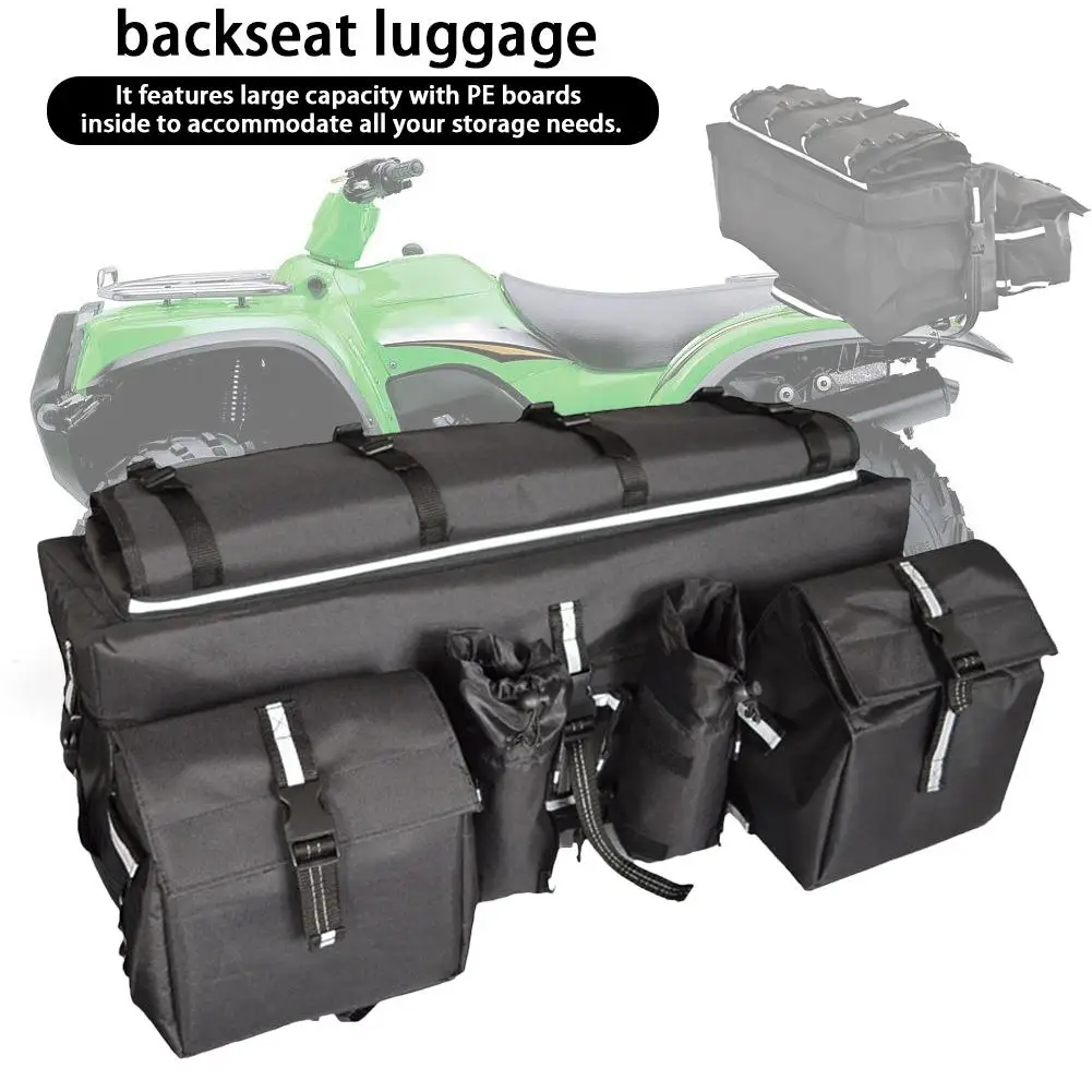 Motorcycle Mountain Bike Rear Shelf Luggage Bag Travel Bag Finishing Storage Bag Large Capacity Accessory Bag Black Backseat
Motorcycle Mountain Bike Rear Shelf Luggage Bag Travel Bag Finishing Storage Bag Large Capacity Accessory Bag Black Backseat