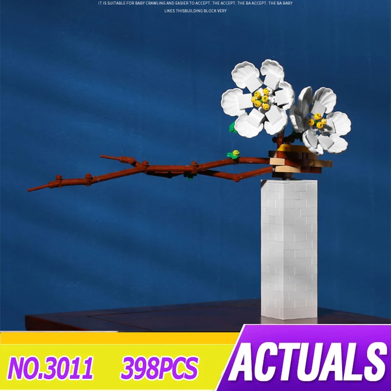 Children's Building Blocks Winter Plum Blossom Model Toys Bouquet Sets 398 Personal Computers Educational Toys DIY
Children's Building Blocks Winter Plum Blossom Model Toys Bouquet Sets 398 Personal Computers Educational Toys DIY