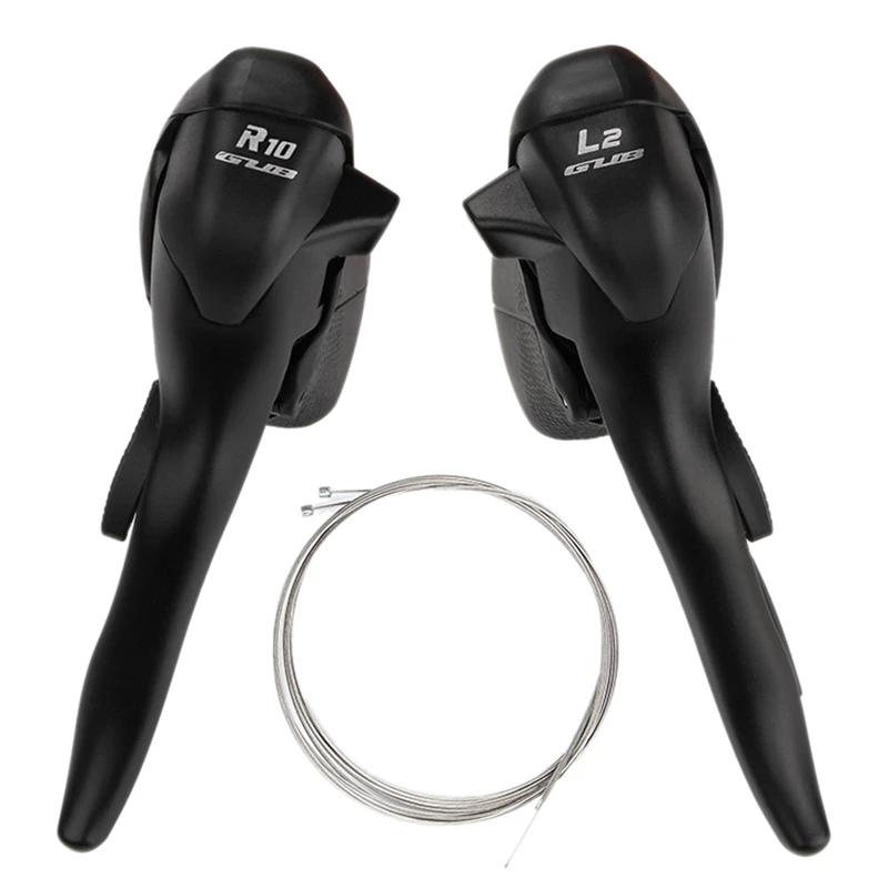 

GUB Road Bike Shifters Double Control 2X10 Speed Bike Shifters Brake Lever for Shimano Claris Sora