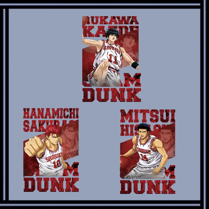 New Anime Sport Heat Transfer Vinyl Thermo-Sticker Cool Basketball Boy Iron-on Transfers For Clothing Patches Custom Appliques
New Anime Sport Heat Transfer Vinyl Thermo-Sticker Cool Basketball Boy Iron-on Transfers For Clothing Patches Custom Appliques
