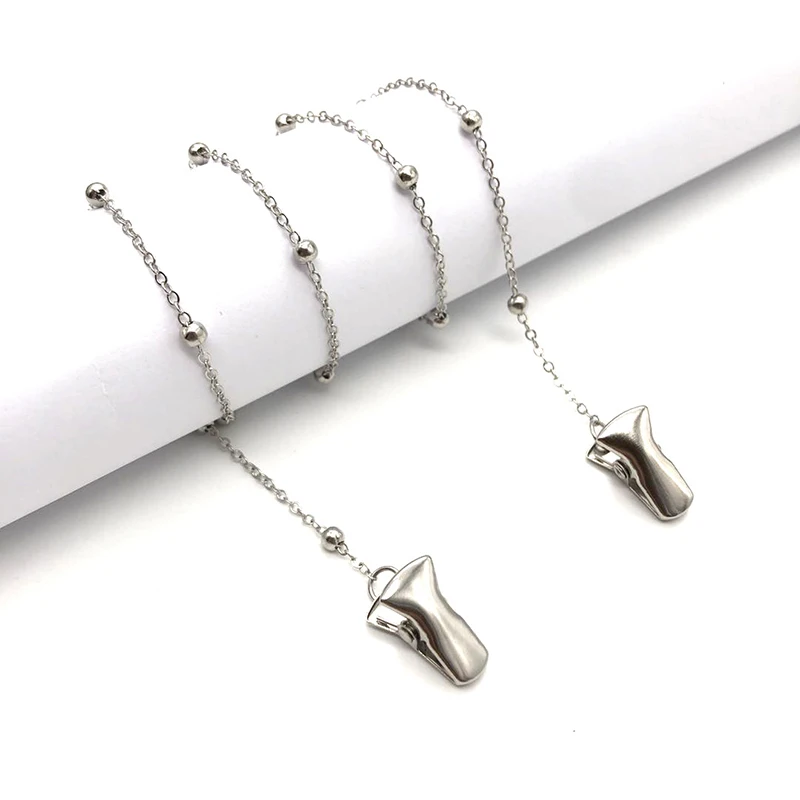 Adjustable Face Mask Mask Hanging Rope Necklace Face Mask Lanyard Mask Glasses Holder Traceless Ear Hanging Rope Two Clips
Adjustable Face Mask Mask Hanging Rope Necklace Face Mask Lanyard Mask Glasses Holder Traceless Ear Hanging Rope Two Clips