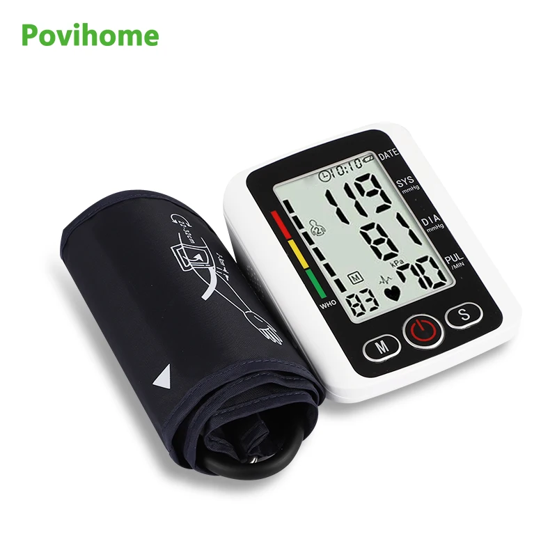 Sphygmomanometer Arm Type Household Automatic Blood Pressure Measuring Instrument Electronic Heart Rate Measurement
Sphygmomanometer Arm Type Household Automatic Blood Pressure Measuring Instrument Electronic Heart Rate Measurement