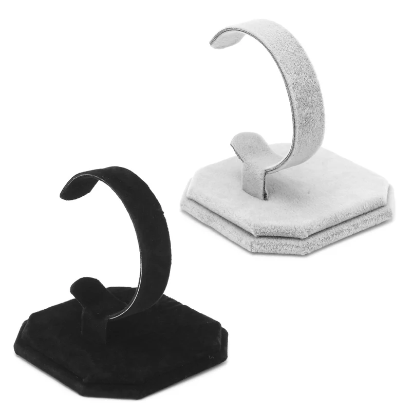 Velvet C Type Design Jewelry Bracelet Bangle Watch Display Rack Stand Holder New
Velvet C Type Design Jewelry Bracelet Bangle Watch Display Rack Stand Holder New
