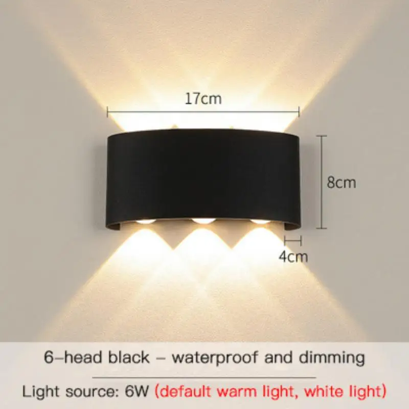 IP65 Garden Waterproof Wall Lamp Led Nordic Outdoor Living Room Corridor Balcony Courtyard Wall Light Bedroom Lighting Decor
IP65 Garden Waterproof Wall Lamp Led Nordic Outdoor Living Room Corridor Balcony Courtyard Wall Light Bedroom Lighting Decor