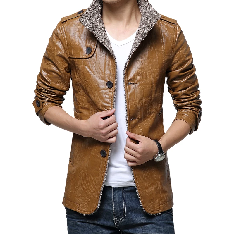 New Men's Jacket Autumn And Winter Plus Velvet Extra-large Size Fat Brother Fur One Lapel Business Casual Brand To Increase Warm
New Men's Jacket Autumn And Winter Plus Velvet Extra-large Size Fat Brother Fur One Lapel Business Casual Brand To Increase Warm