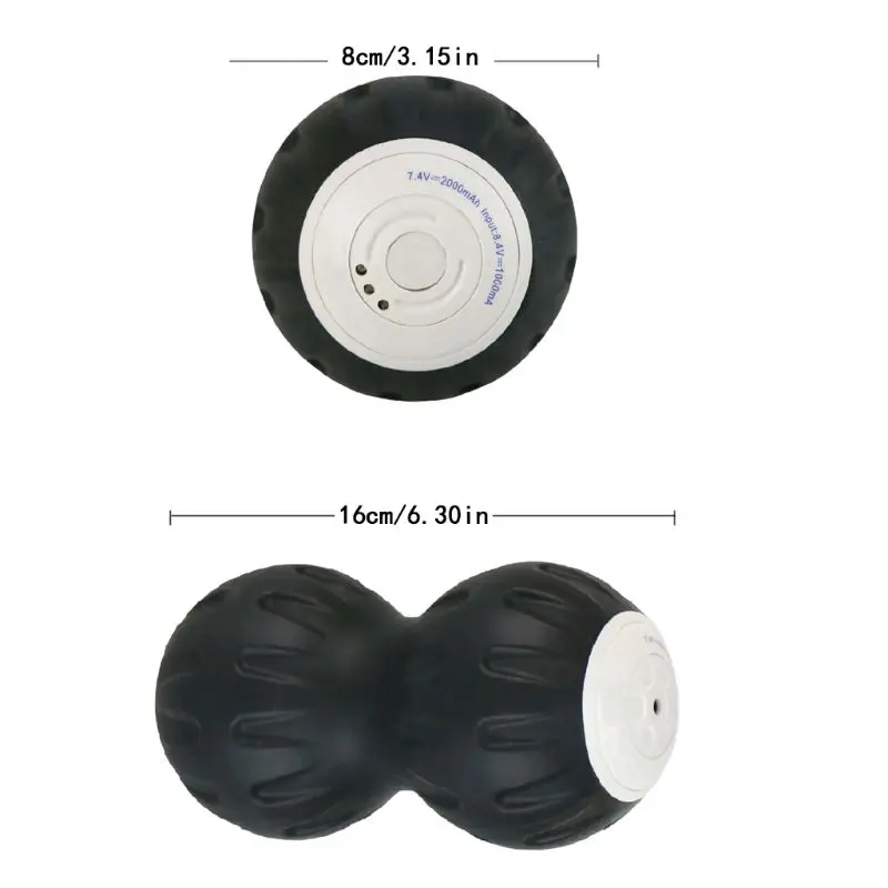 H7JC Peanut Massage Ball Muscle Release Vibrating Massager Electric Fitness Roller
H7JC Peanut Massage Ball Muscle Release Vibrating Massager Electric Fitness Roller