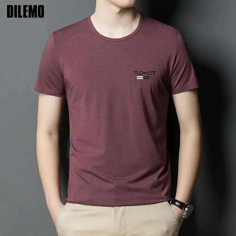 New Top Quality Summer Brand Tops Designer O Neck Tshirts For Men Short Sleeve 95% Cotton 5% Spandex Casual Fashion Men Clothes
New Top Quality Summer Brand Tops Designer O Neck Tshirts For Men Short Sleeve 95% Cotton 5% Spandex Casual Fashion Men Clothes