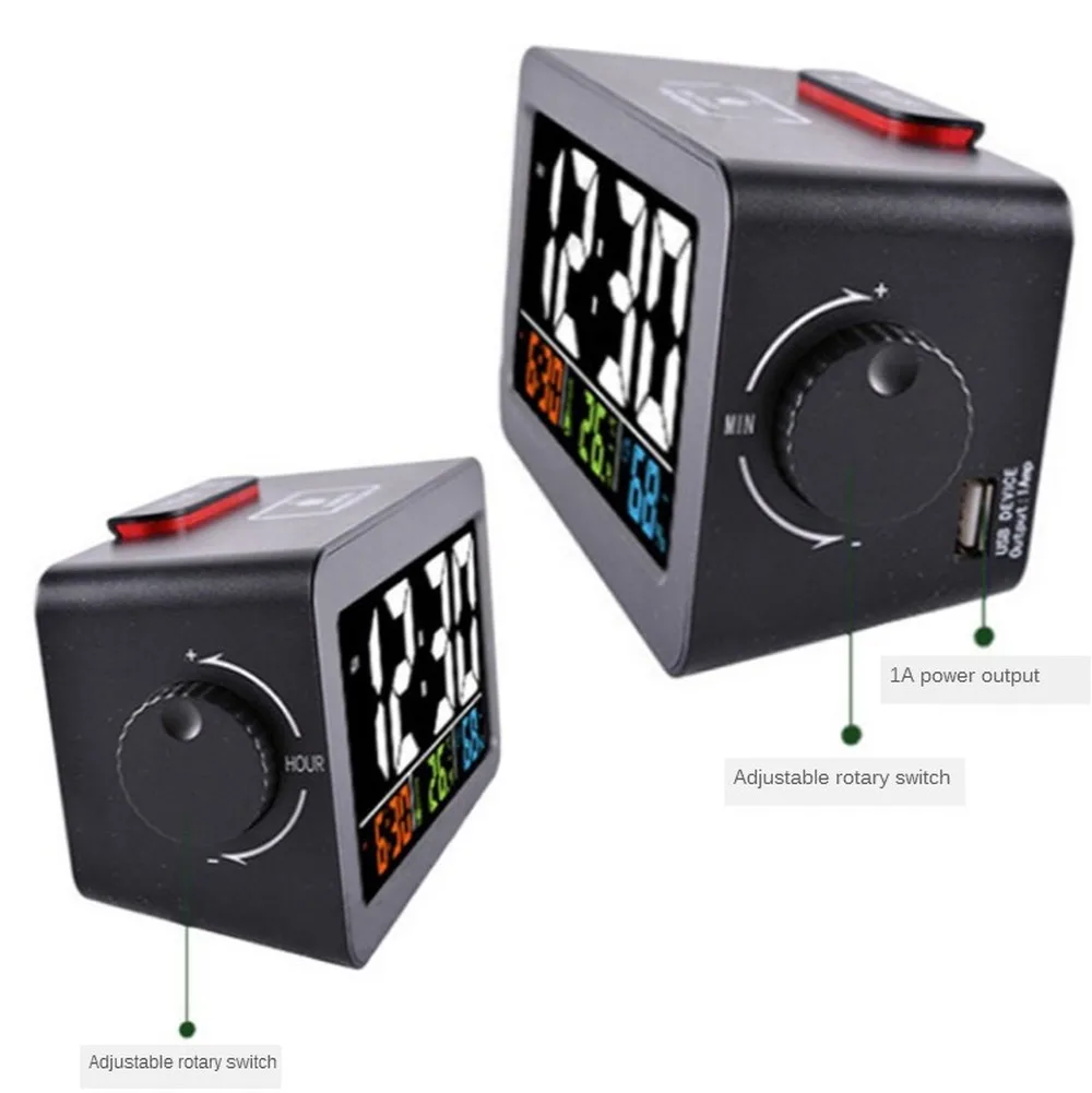 Digital Alarm Clock, Dekala Small Alarm Clocks with Temperature, Humidity, Dual Alarm, Dual USB Charging Ports for Bedroom, Desk
Digital Alarm Clock, Dekala Small Alarm Clocks with Temperature, Humidity, Dual Alarm, Dual USB Charging Ports for Bedroom, Desk