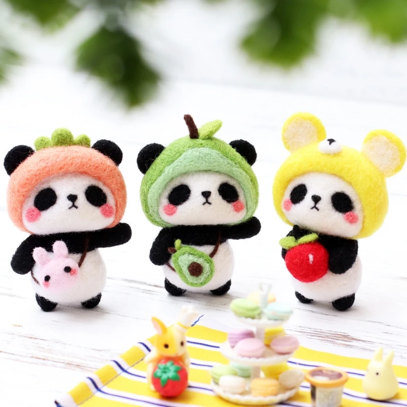 2021 Cute Animal Cartoon Wool Felt Doll Craft Handmade DIY Unfinished Poked Set Handcraft Kitting Package Needle Material Bag
2021 Cute Animal Cartoon Wool Felt Doll Craft Handmade DIY Unfinished Poked Set Handcraft Kitting Package Needle Material Bag