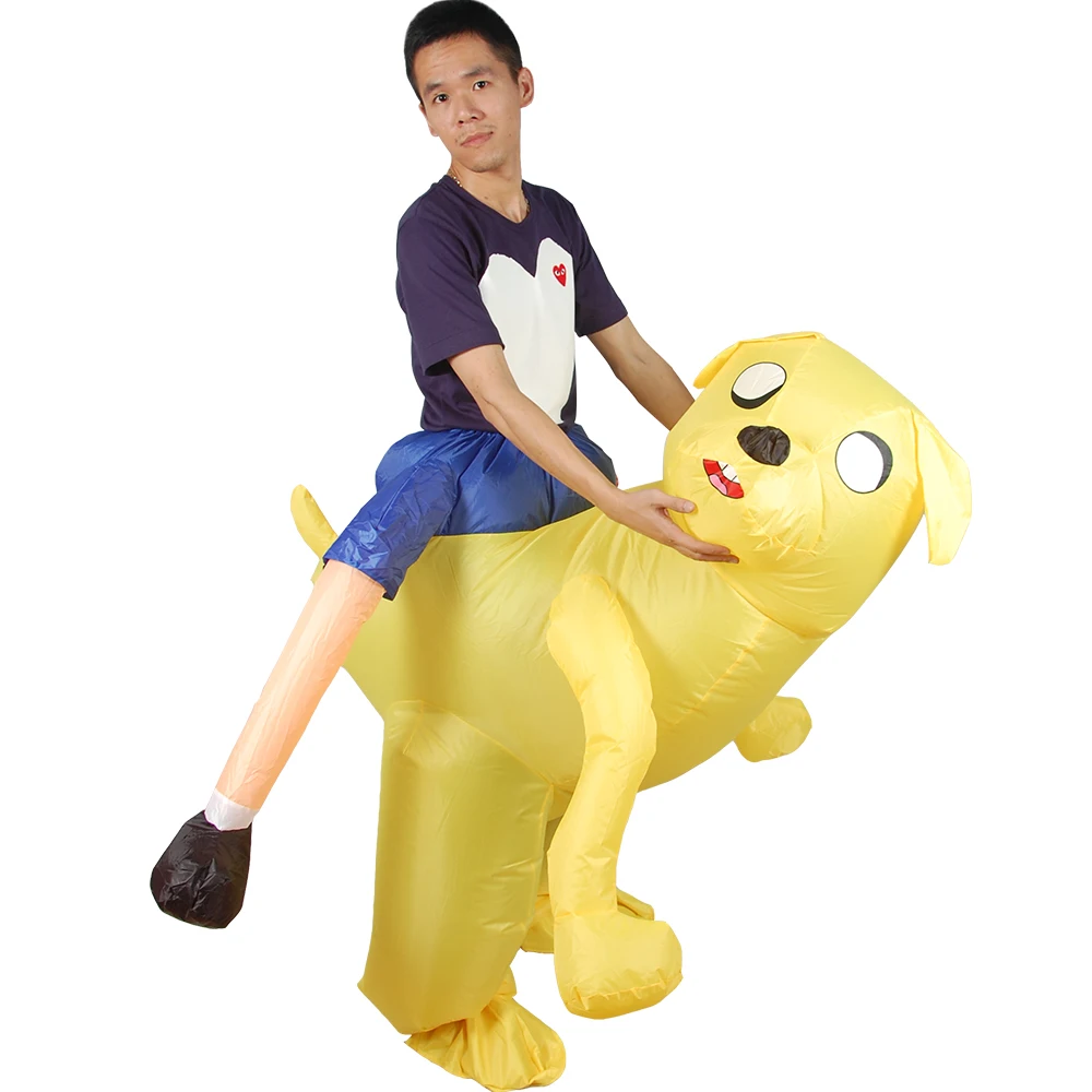 Yellow Dog Inflatable costume Cosplay costume Funny Blow Up Suit Party costume Fancy Dress Halloween Costume for Adult Jumpsuit
Yellow Dog Inflatable costume Cosplay costume Funny Blow Up Suit Party costume Fancy Dress Halloween Costume for Adult Jumpsuit