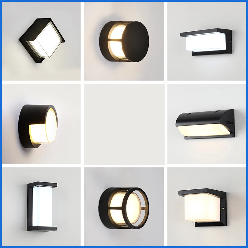 Outdoor LED wall lamp waterproof E27 wall lamp modern minimalist villa corridor balcony wall lamp style two
Outdoor LED wall lamp waterproof E27 wall lamp modern minimalist villa corridor balcony wall lamp style two