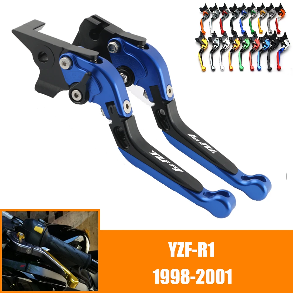 For YAMAHA YZF R1 YZF-R1 1998 1999 2000 2001 98 99 00 01 CNC Motorcycle Adjustable Brake Clutch Lever Levers Folding
For YAMAHA YZF R1 YZF-R1 1998 1999 2000 2001 98 99 00 01 CNC Motorcycle Adjustable Brake Clutch Lever Levers Folding