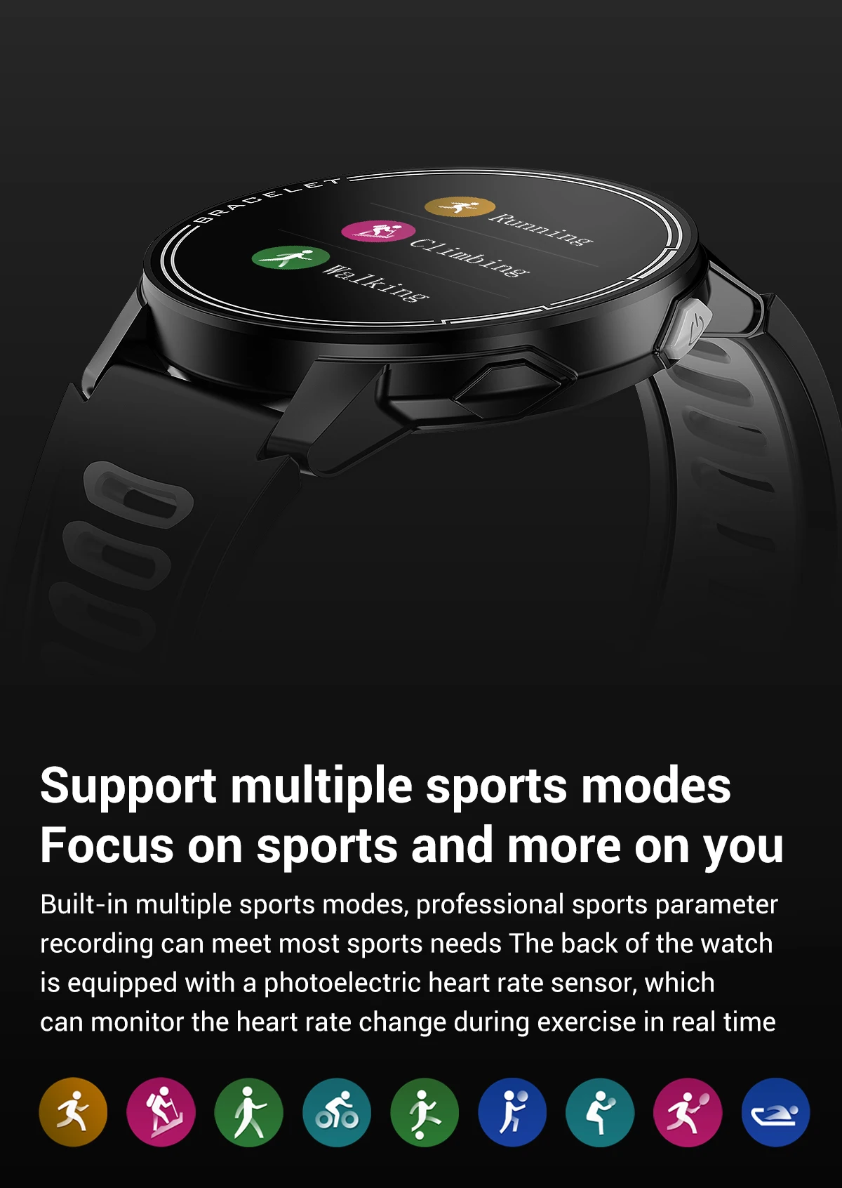 L6 Smart Watch Men Ip68 Waterproof Heart Rate Fitness Tracker Smartwatch Women for Samsung Xiaomi PK Gtr 2e Galaxy Watch 3
L6 Smart Watch Men Ip68 Waterproof Heart Rate Fitness Tracker Smartwatch Women for Samsung Xiaomi PK Gtr 2e Galaxy Watch 3