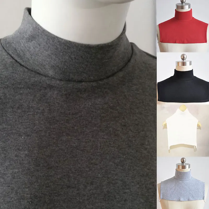 1PC Autumn Winter Knitting High Collar Fake Collar Women Men Solid Color Sweater Anti-tie Neck Ties Removable Warm Hooded Collar
1PC Autumn Winter Knitting High Collar Fake Collar Women Men Solid Color Sweater Anti-tie Neck Ties Removable Warm Hooded Collar