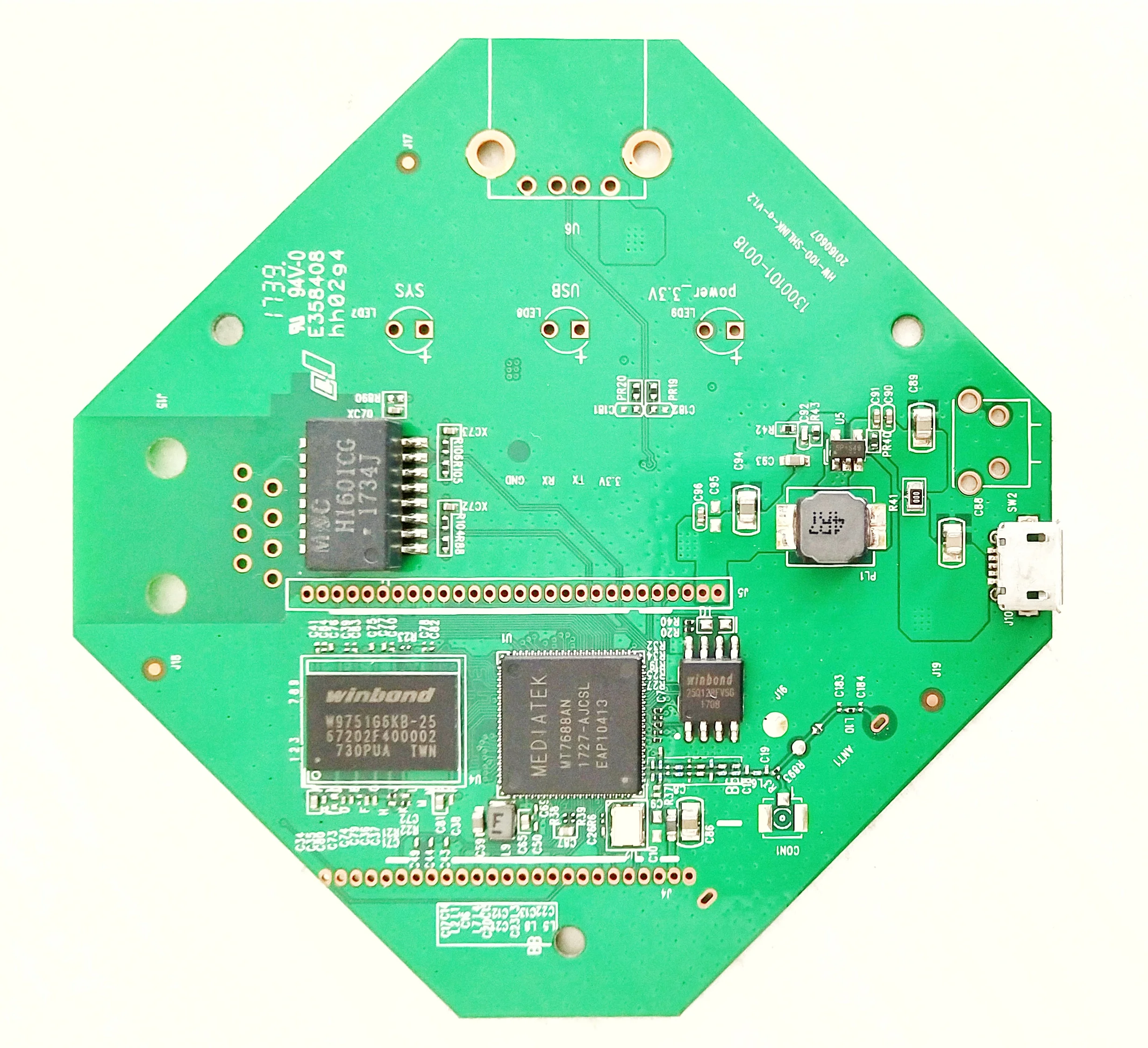 OpenWrt Development Board Mainboard MT7688AN Open Source Router Smart Home Gateway Linux Embedded
OpenWrt Development Board Mainboard MT7688AN Open Source Router Smart Home Gateway Linux Embedded