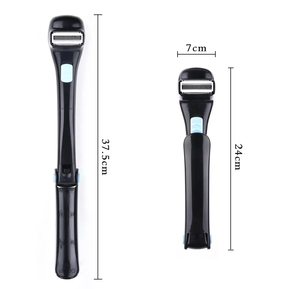 Men Electric Back Hair Shaver Safe Body Hair Shaving Long Handle Battery Operated Razor 180 Degrees Foldable Chest Depilatory
Men Electric Back Hair Shaver Safe Body Hair Shaving Long Handle Battery Operated Razor 180 Degrees Foldable Chest Depilatory