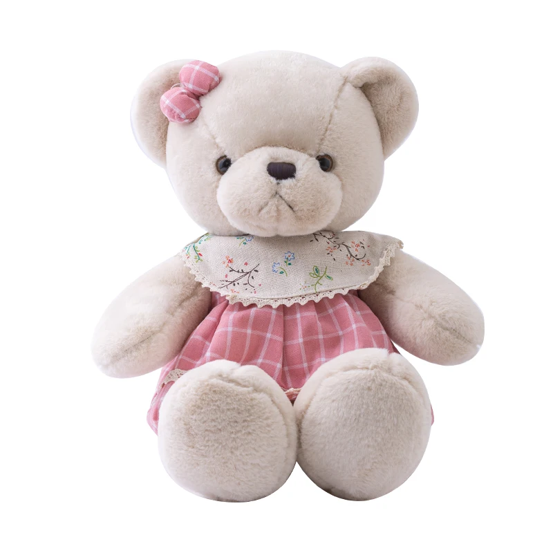 Fresh bear teddy bear plush fashion toy pillow girl hand puppet home room decoration decoration fabric soft Gift for girl friend
Fresh bear teddy bear plush fashion toy pillow girl hand puppet home room decoration decoration fabric soft Gift for girl friend