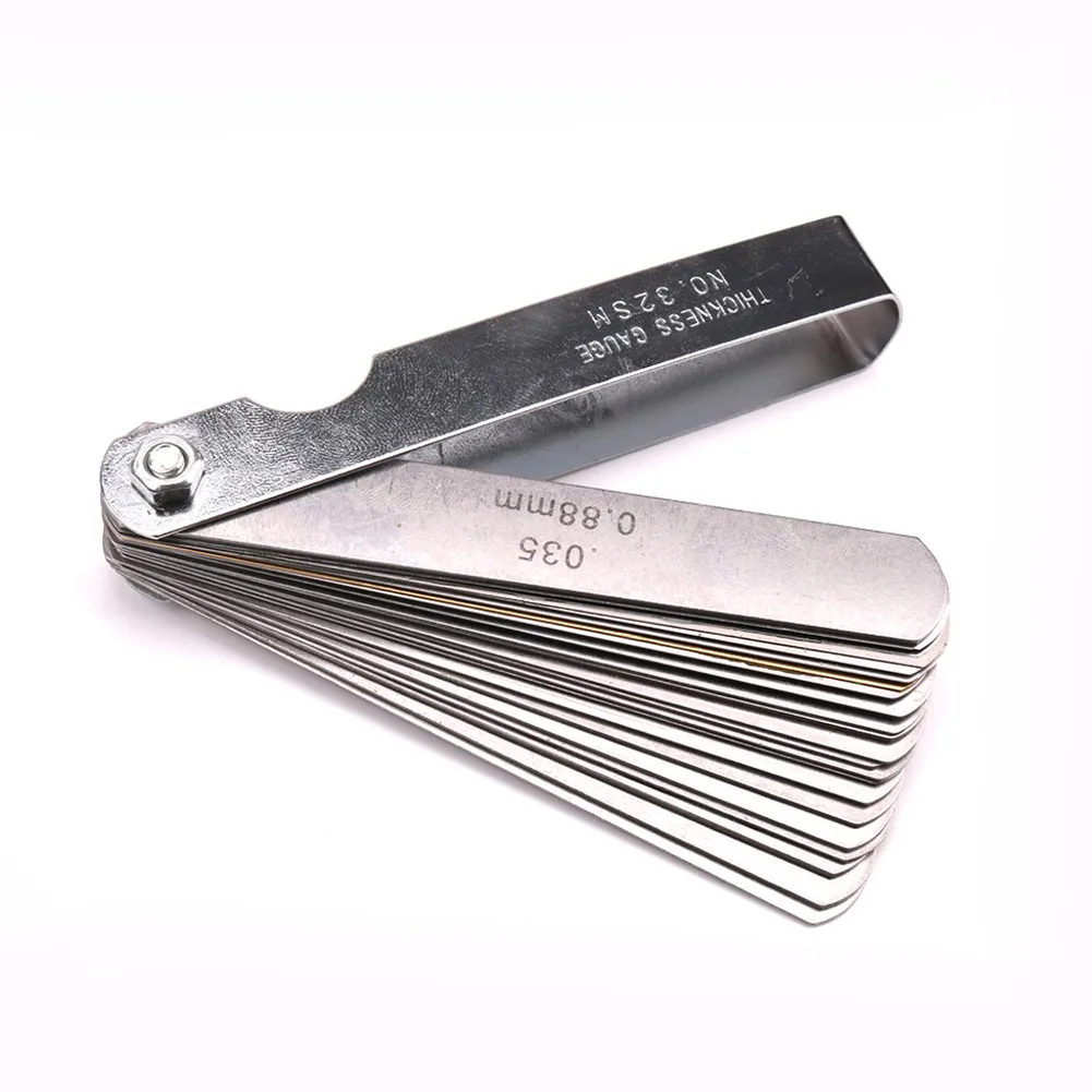 Feeler Gauge Set 32 Fret Guitar Neck Embossed String Height Guitar Pitch String Pitch Measuring Ruler Luthier Tool Gauge
Feeler Gauge Set 32 Fret Guitar Neck Embossed String Height Guitar Pitch String Pitch Measuring Ruler Luthier Tool Gauge