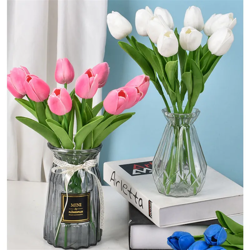 3pcs Tulip DIY Party Decoration Vintage Silk Artificial Flowers Small Wedding Fake Flowers Festival Home Decor Bouquet
3pcs Tulip DIY Party Decoration Vintage Silk Artificial Flowers Small Wedding Fake Flowers Festival Home Decor Bouquet