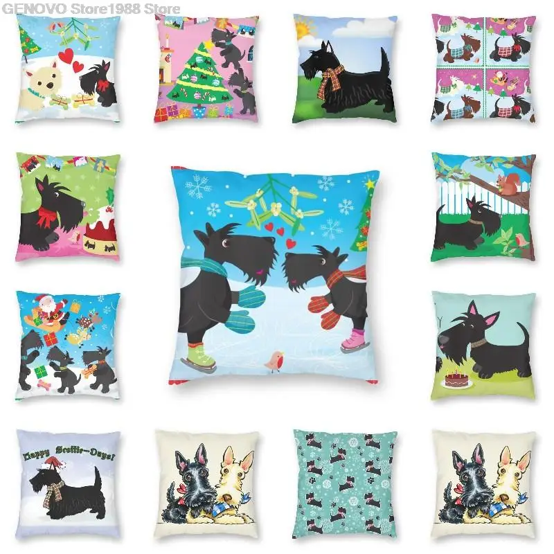 Coole Mode Schottischen Hund Kissen Abdeckung Dekoration Kissen Sofa Cartoon Aberdeen Terrier Kissen Abdeckung für Auto Home Dec
Coole Mode Schottischen Hund Kissen Abdeckung Dekoration Kissen Sofa Cartoon Aberdeen Terrier Kissen Abdeckung für Auto Home Dec