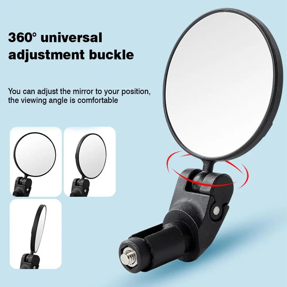 Handlebar End Bicycle Mirror 360 Degree Safe Rearview Mirror Shockproof Convex Mirror Universal For Most Mountain Road Bikes
Handlebar End Bicycle Mirror 360 Degree Safe Rearview Mirror Shockproof Convex Mirror Universal For Most Mountain Road Bikes