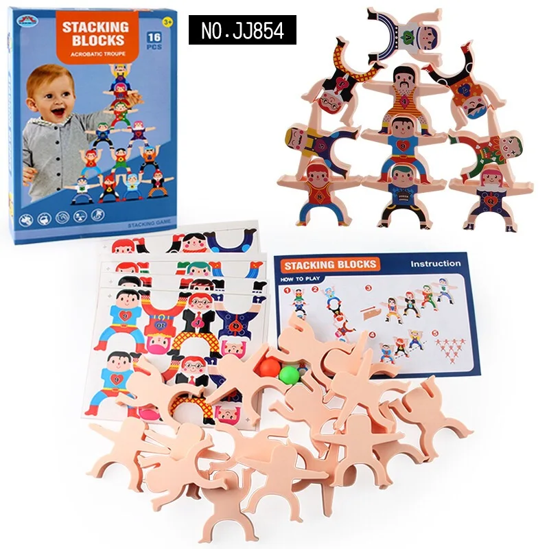Educational Hercules Balance Building Blocks DIY Stacking Jade Toys Wooden Blocks Kids Montessori Toys for Children
Educational Hercules Balance Building Blocks DIY Stacking Jade Toys Wooden Blocks Kids Montessori Toys for Children