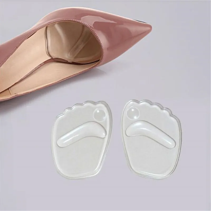 Elastic Gel Forefoot Silicone Shoe Pad Insole High Heel Soft Orthopedic Insole Anti-Slip Foot Cushions Protection Pain Relief
Elastic Gel Forefoot Silicone Shoe Pad Insole High Heel Soft Orthopedic Insole Anti-Slip Foot Cushions Protection Pain Relief