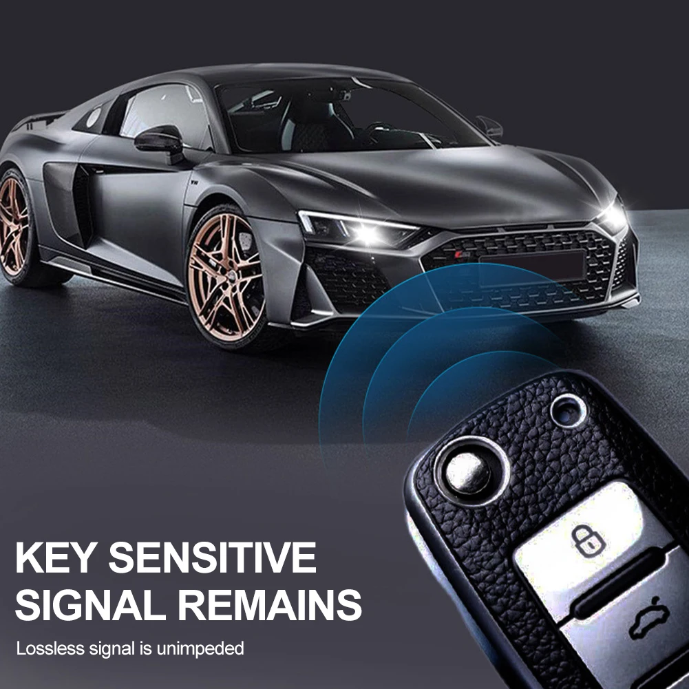 Volkswagen leather car key case provides comprehensive protection Jetta Touareg Santana Kelloway Passat Golf Beetle
Volkswagen leather car key case provides comprehensive protection Jetta Touareg Santana Kelloway Passat Golf Beetle