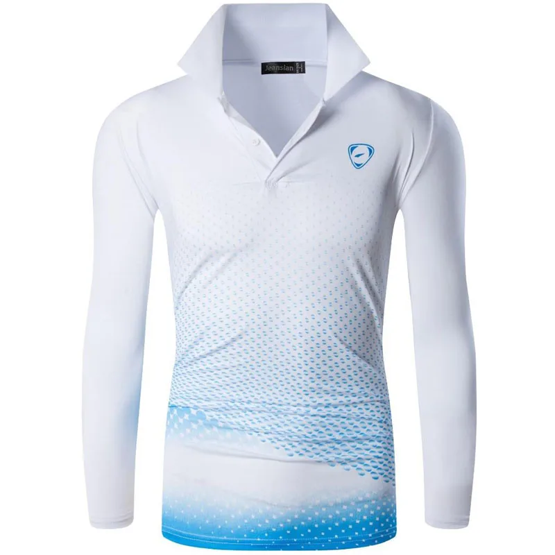Jeansian Men's Outdoor Tshirt T-Shirt Beach Dry Fit Long Sleeve Golf Tennis Bowling Shirts Tops LA300 WhiteBlue
Jeansian Men's Outdoor Tshirt T-Shirt Beach Dry Fit Long Sleeve Golf Tennis Bowling Shirts Tops LA300 WhiteBlue