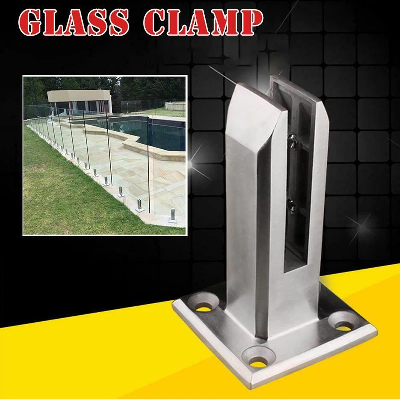 Floor Standing Stairs Balcony Pool Glass Spigots Post Balustrade Railing Clamp Clips FreeHome Improvement Clamps
Floor Standing Stairs Balcony Pool Glass Spigots Post Balustrade Railing Clamp Clips FreeHome Improvement Clamps