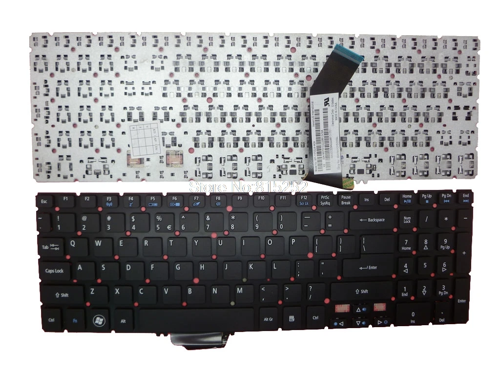 English US Keyboard For ACER M5-581 M3-581 9Z.N8QBQ.L0R 9Z.N8QSW.41D MP-11F53U4-528 MP-11F53U4-4424 60.M2DN1.033 60.M1KN1.031 
English US Keyboard For ACER M5-581 M3-581 9Z.N8QBQ.L0R 9Z.N8QSW.41D MP-11F53U4-528 MP-11F53U4-4424 60.M2DN1.033 60.M1KN1.031