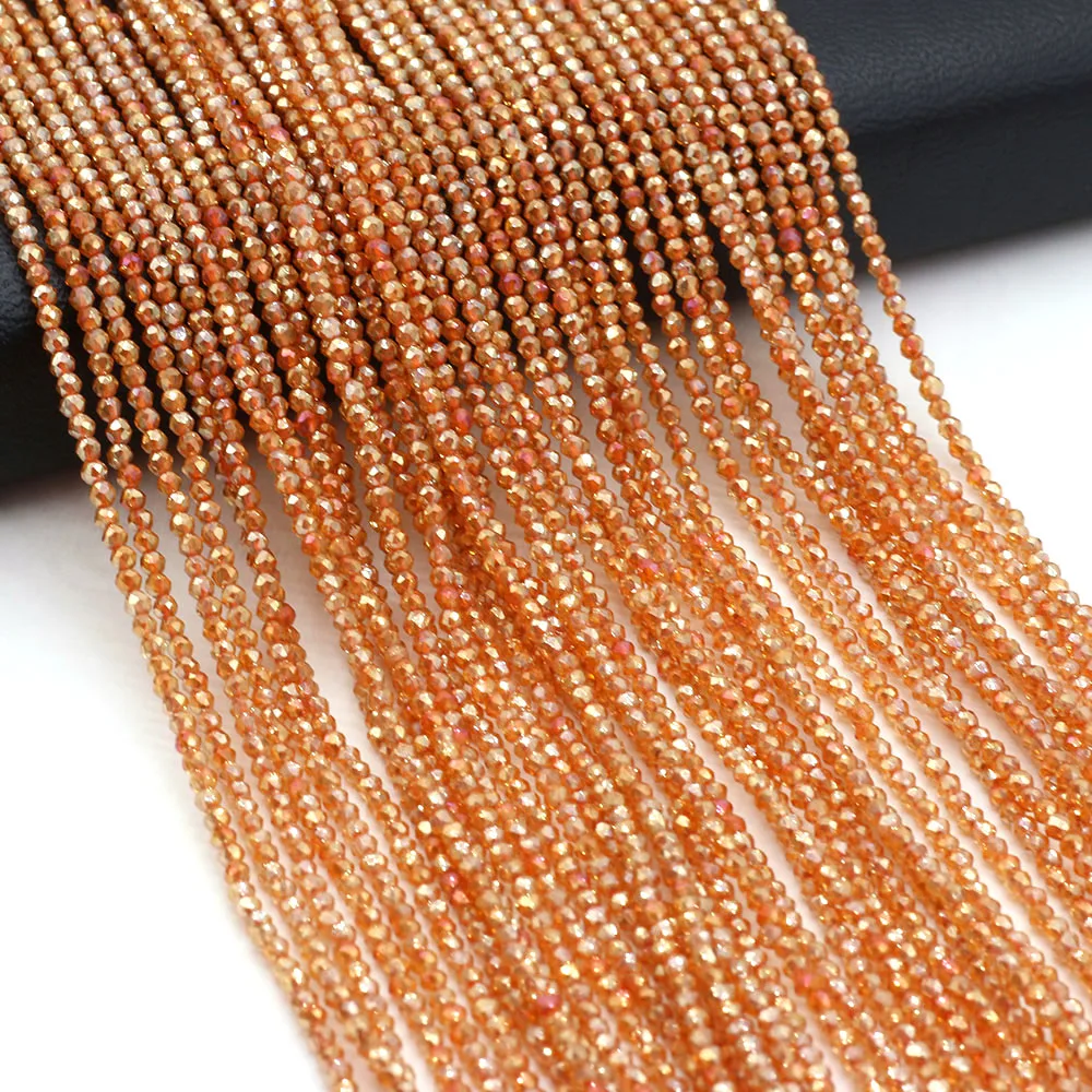 1 Strand Small Beads Color-plated Natural Stone Quartz Crystal Faceted Beads for Jewelry Making DIY Necklace Bracelet Gifts 2mm
1 Strand Small Beads Color-plated Natural Stone Quartz Crystal Faceted Beads for Jewelry Making DIY Necklace Bracelet Gifts 2mm