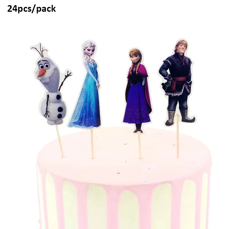 24pcs/pack Disney Princess Frozen Birthday Party Decoration Cake Cupcake Toppers Baby Shower Party Dessert Baking Cake Top Decor
24pcs/pack Disney Princess Frozen Birthday Party Decoration Cake Cupcake Toppers Baby Shower Party Dessert Baking Cake Top Decor
