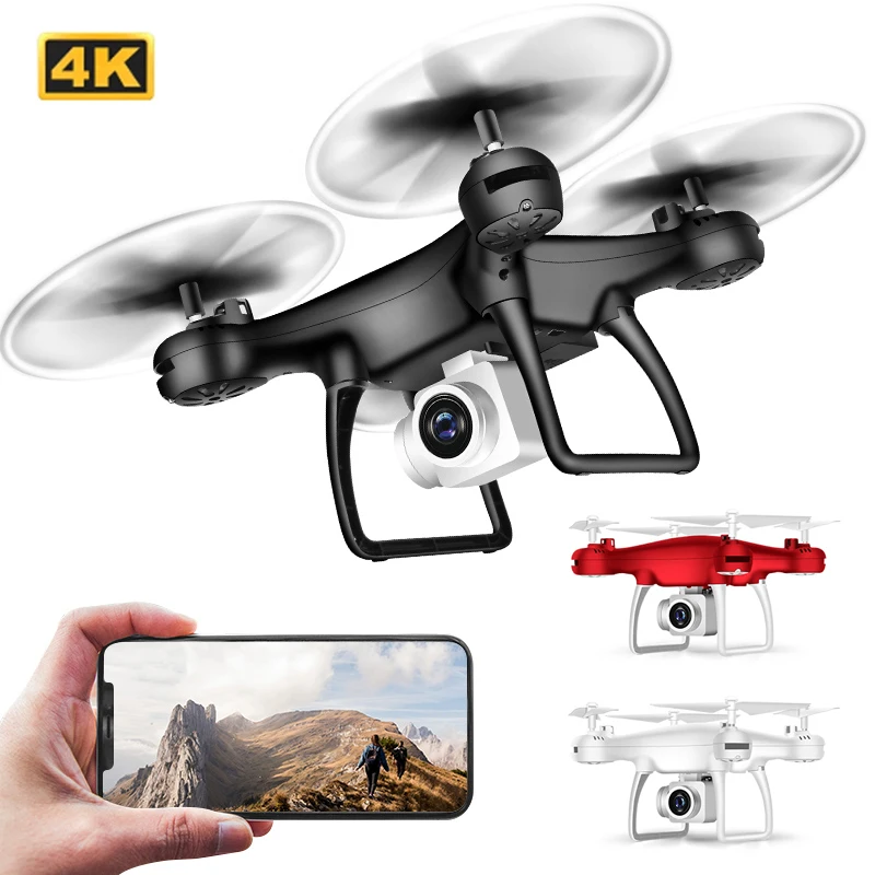 Drone 4k Profesional with Camera WIFI FPV RC Quadrocopter Drones Aerial Photography Ultra-Long Life Detachable Camera Dron Toy
Drone 4k Profesional with Camera WIFI FPV RC Quadrocopter Drones Aerial Photography Ultra-Long Life Detachable Camera Dron Toy