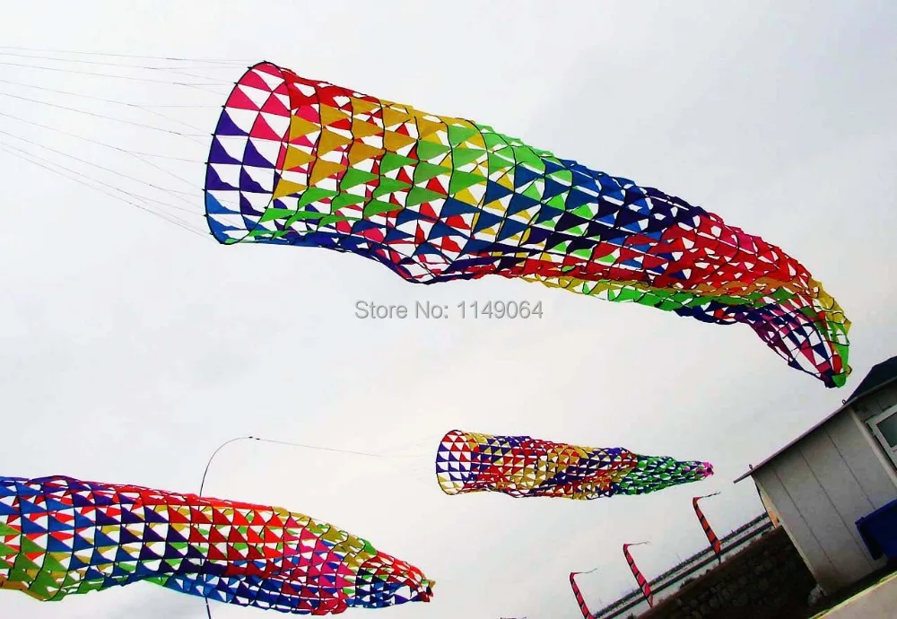 free shipping high quality 5m windsock kite large kite weifang chinese kite flying dragon hcxkite factory ripstop nylon fabric
free shipping high quality 5m windsock kite large kite weifang chinese kite flying dragon hcxkite factory ripstop nylon fabric