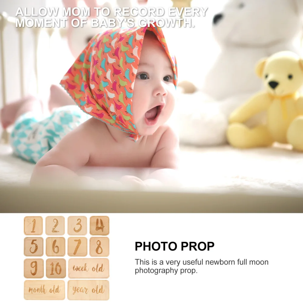 1 Set Baby Milestone Cards Baby Photo Props Newborn Birth Announcement Cards 
1 Set Baby Milestone Cards Baby Photo Props Newborn Birth Announcement Cards