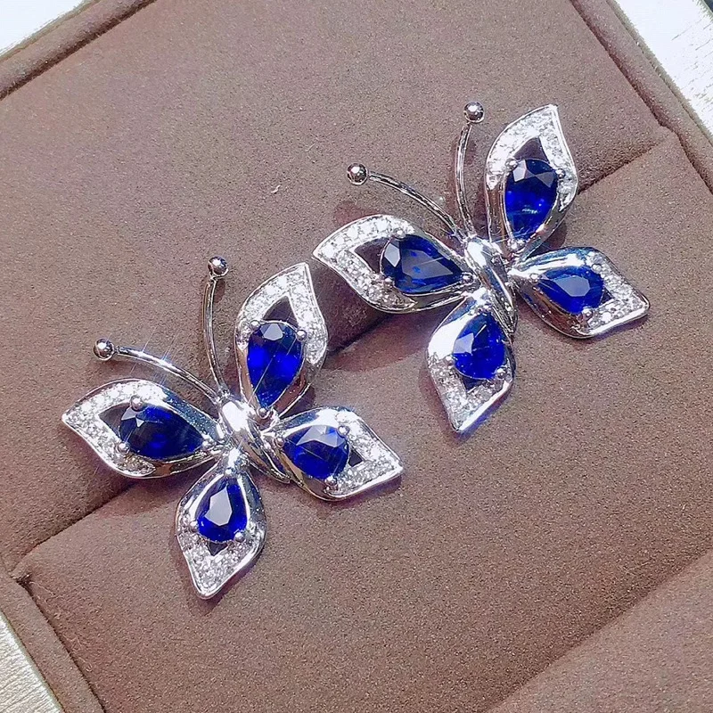 Charming Crystal Blue Butterfly Earrings For Lady Ear Accessories Trendy Silver 925 Women Stud Earring Jewelry Fast Shipping
Charming Crystal Blue Butterfly Earrings For Lady Ear Accessories Trendy Silver 925 Women Stud Earring Jewelry Fast Shipping