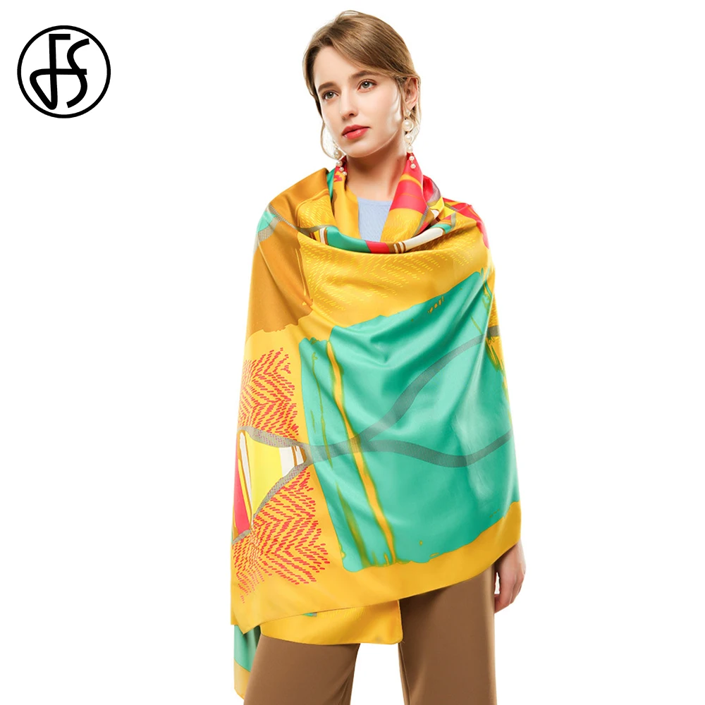 Женский шарф-палантин FS, из пашмины, с принтом, летний, 2020
Женский шарф-палантин FS, из пашмины, с принтом, летний, 2020