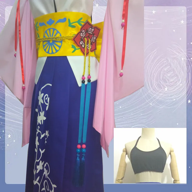 Final Fantasy X Yuna Cosplay Costume Props Fancy Party Dress Halloween Costumes for Women Adult Costume Custom Made Any Size
Final Fantasy X Yuna Cosplay Costume Props Fancy Party Dress Halloween Costumes for Women Adult Costume Custom Made Any Size