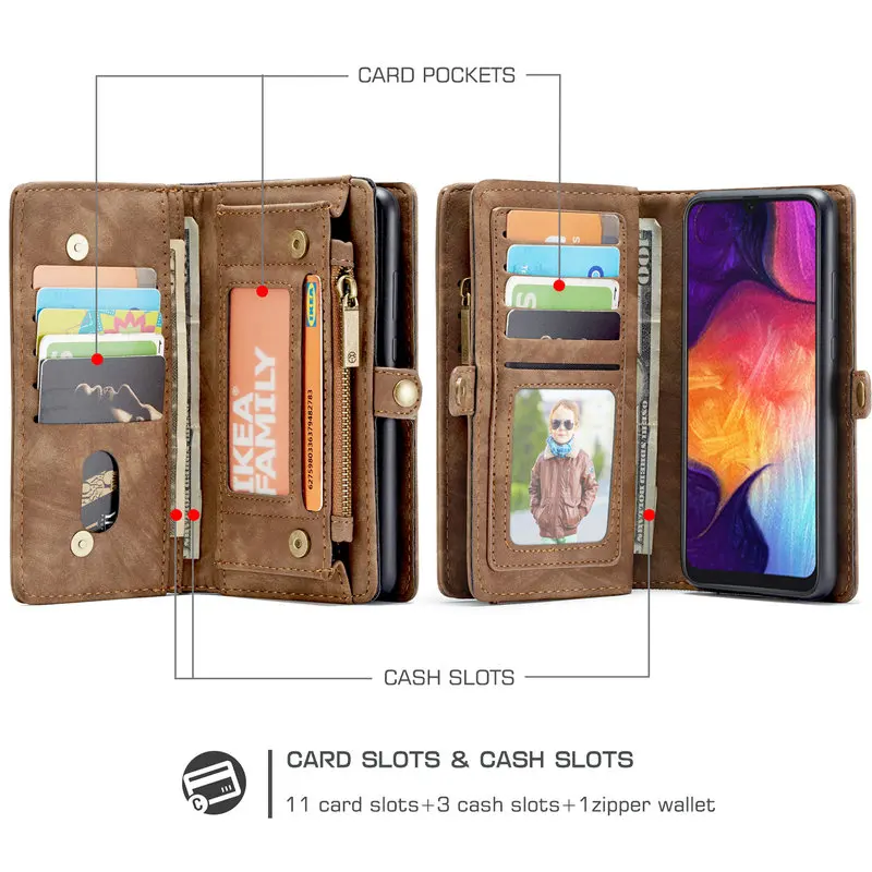 CaseMe Wallet Card Flip Cover For Samsung A72 A71 A51 Case Detachable Leather Back Cover For Galaxy A52 A51 A71 Case
CaseMe Wallet Card Flip Cover For Samsung A72 A71 A51 Case Detachable Leather Back Cover For Galaxy A52 A51 A71 Case