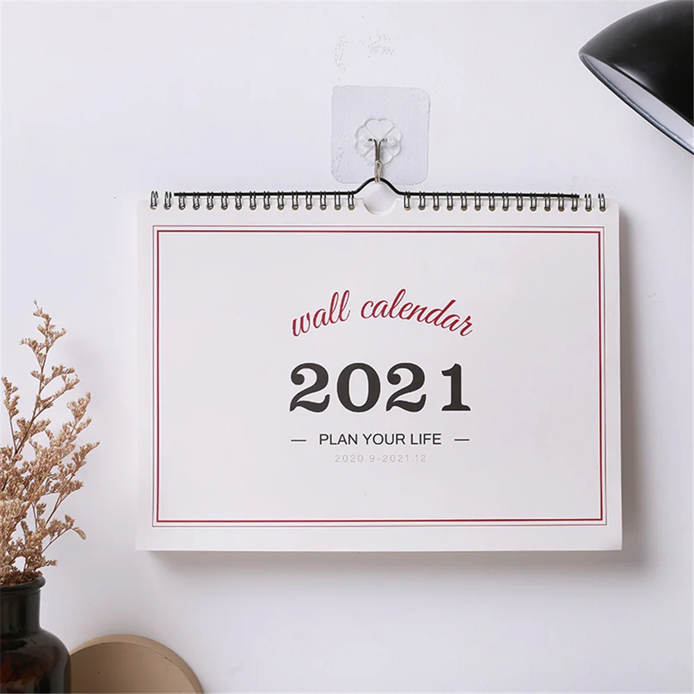 Calendario de pared Simple, planificador mensual semanal, organizador de Agenda, oficina en casa, calendario colgante de
Calendario de pared Simple, planificador mensual semanal, organizador de Agenda, oficina en casa, calendario colgante de