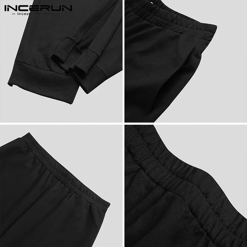 INCERUN Men Casual Pants Solid Elastic Waist Trousers Fashion Irregular Hem Split Bottoms Male Pockets Straight Pants Plus Size
INCERUN Men Casual Pants Solid Elastic Waist Trousers Fashion Irregular Hem Split Bottoms Male Pockets Straight Pants Plus Size