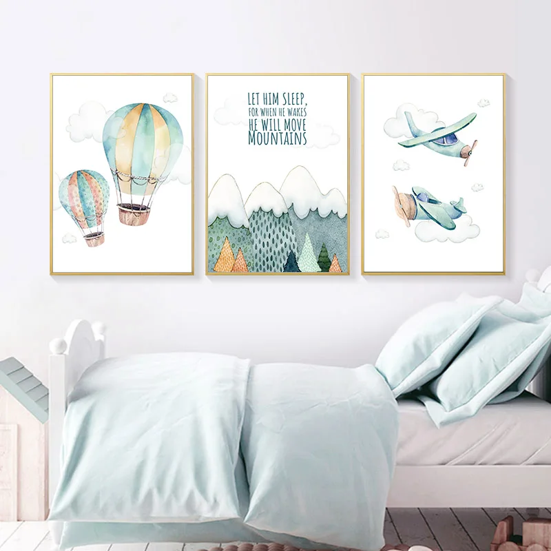 Child Adventure Poster Print Watercolor Artwork Airplane Balloon Canvas Kids Boy Bedroom Decoration Painting Wall Picture Nordic
Child Adventure Poster Print Watercolor Artwork Airplane Balloon Canvas Kids Boy Bedroom Decoration Painting Wall Picture Nordic