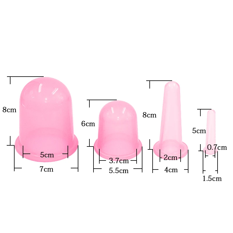 Silicone Vacuum Cupping Cans Suction Cups Vacuum Can Cup for Body Face Massage Anti-cellulite Massage Tools Health Care Therapy
Silicone Vacuum Cupping Cans Suction Cups Vacuum Can Cup for Body Face Massage Anti-cellulite Massage Tools Health Care Therapy
