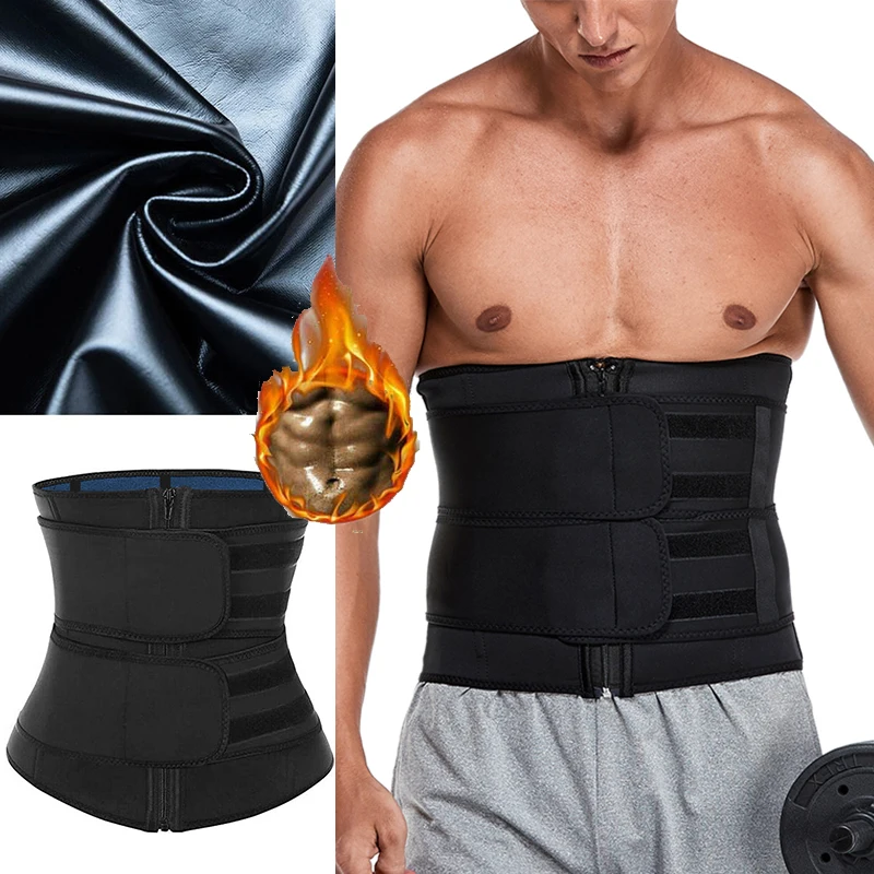 Men Waist Trainer Corsets Fitness Trimmer Belt Sweat Sauna Body Shaper for Weight Loss Girdle Workout Fat Burner Thermo Cincher 
Men Waist Trainer Corsets Fitness Trimmer Belt Sweat Sauna Body Shaper for Weight Loss Girdle Workout Fat Burner Thermo Cincher