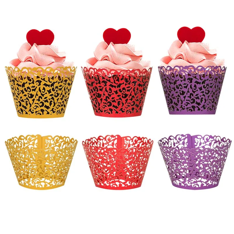 12/24Pcs Cake Toppers Little Vine Lace Laser Cut Cupcake Wrapper Liner Baking Cup Hollow Paper Cake Cup DIY Baking Cupcake 
12/24Pcs Cake Toppers Little Vine Lace Laser Cut Cupcake Wrapper Liner Baking Cup Hollow Paper Cake Cup DIY Baking Cupcake