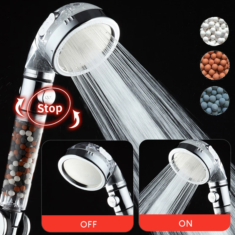 3 Modes Bath Shower Adjustable Jetting Shower Head High Pressure Saving Water Bathroom Set Anion Filter Shower Spa Sprayer
3 Modes Bath Shower Adjustable Jetting Shower Head High Pressure Saving Water Bathroom Set Anion Filter Shower Spa Sprayer